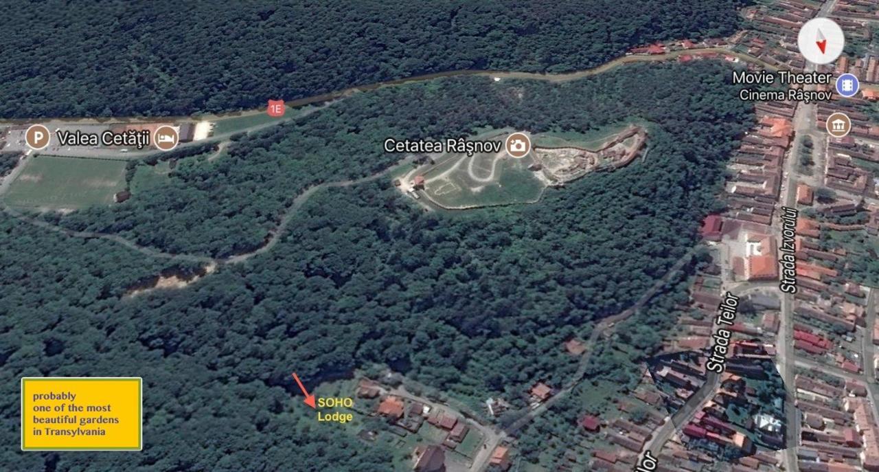 Soho Lodge Rasnov Ngoại thất bức ảnh